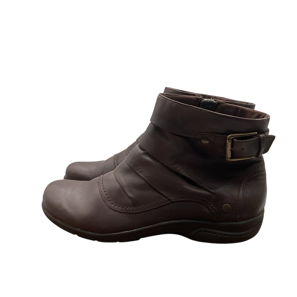 Clark’s Dark Brown Leather Lace-Up Boots size‎ 10